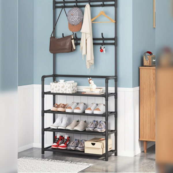 "4 Layer Cloth & Shoe Rack TM4-60 " - Image 3