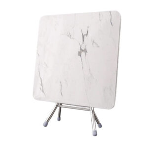 Foldable Marble Small Desk