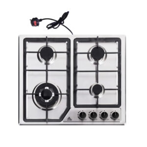 Green Life 4 Burner Glass Gas Cooker