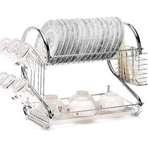 2 Layer 42cm Dish Rack
