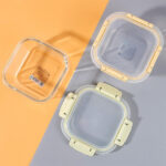 500ml Square Glass Fresh Keeping Box 1611