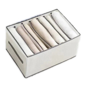 7 Grids Cloth Storage Box