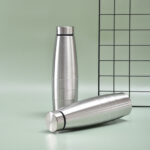 750ML Curved Steel Water Bottle
