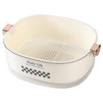 Square Printed Drainage Basket - 9765