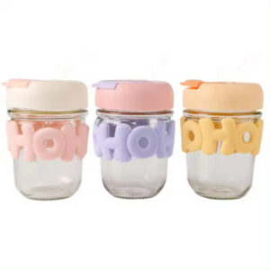 300ml Letter Glass Cup