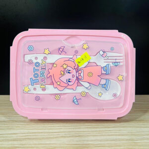 Lunch Box with Fork&Spoon