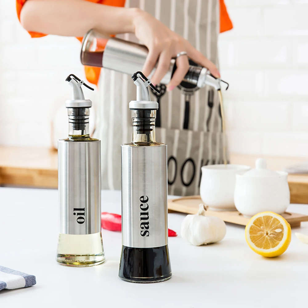 500ml Glass Oil Bottle - Image 4