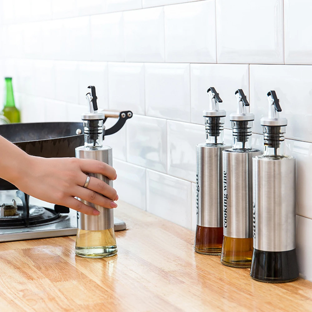 500ml Glass Oil Bottle - Image 2