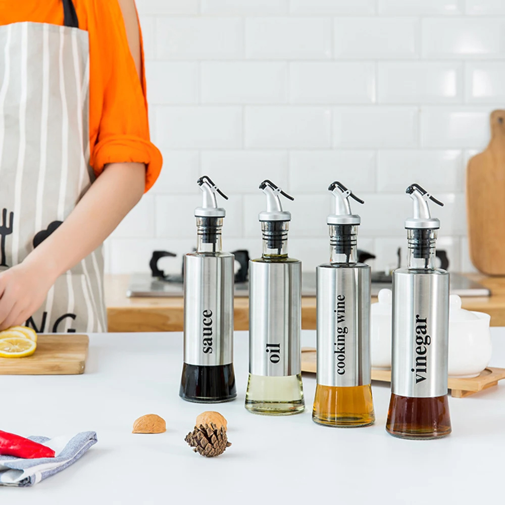 500ml Glass Oil Bottle - Image 3