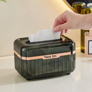 Square Plastic Tissue Box