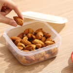 Square Fresh Keeping Box with color Lid HT726