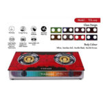 Taiko Glassline Up 2 Burner Gas Cooker - TGL 207