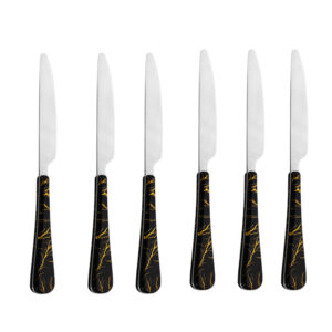 Yuchang Black Marble Table Knife - 21942