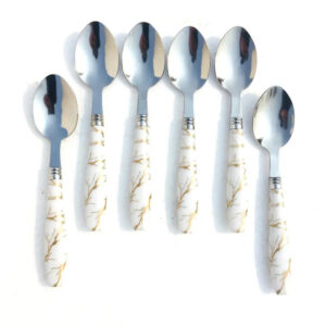 Yuchang White Marble Table Spoon - 21936