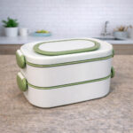 2 Layer Oval Lunch Box