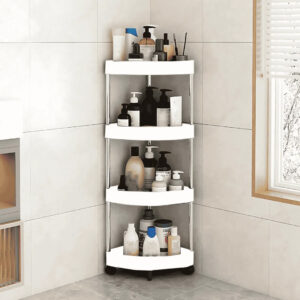 4 Layer Corner Bathroom Storage Rack