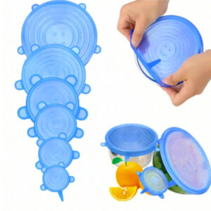 6pcs Silicone Food Cover