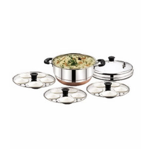 Diamond Multi Kadai with 15 Idlies