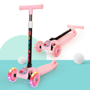 Foldable Kids Scooter with Light