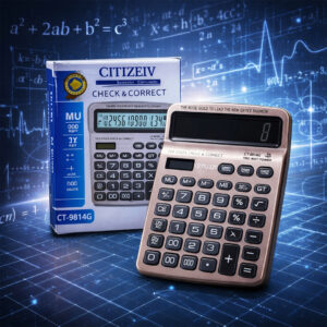 Gitizen Rose Gold Calculator CT-9814G