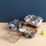 Laxson 3 Compartment Insulated Lunch Box