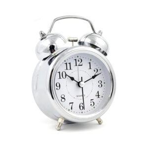 Silver Alarm Clock – Small