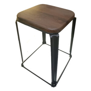 Square Steel Stool